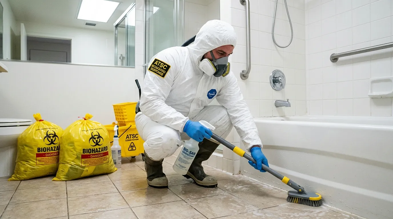 Decontamination equipment deployed for Blood Cleanup in Schererville